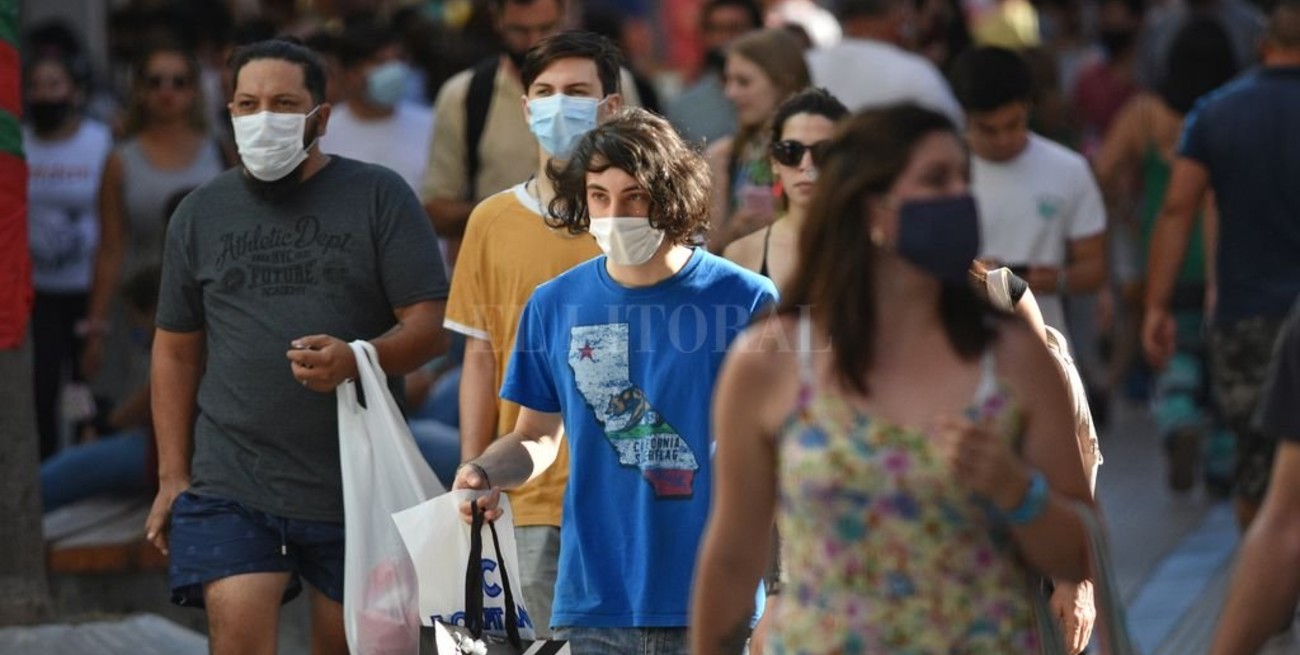 Otra jornada con más de 1.400 nuevos casos de coronavirus en la provincia de Santa Fe