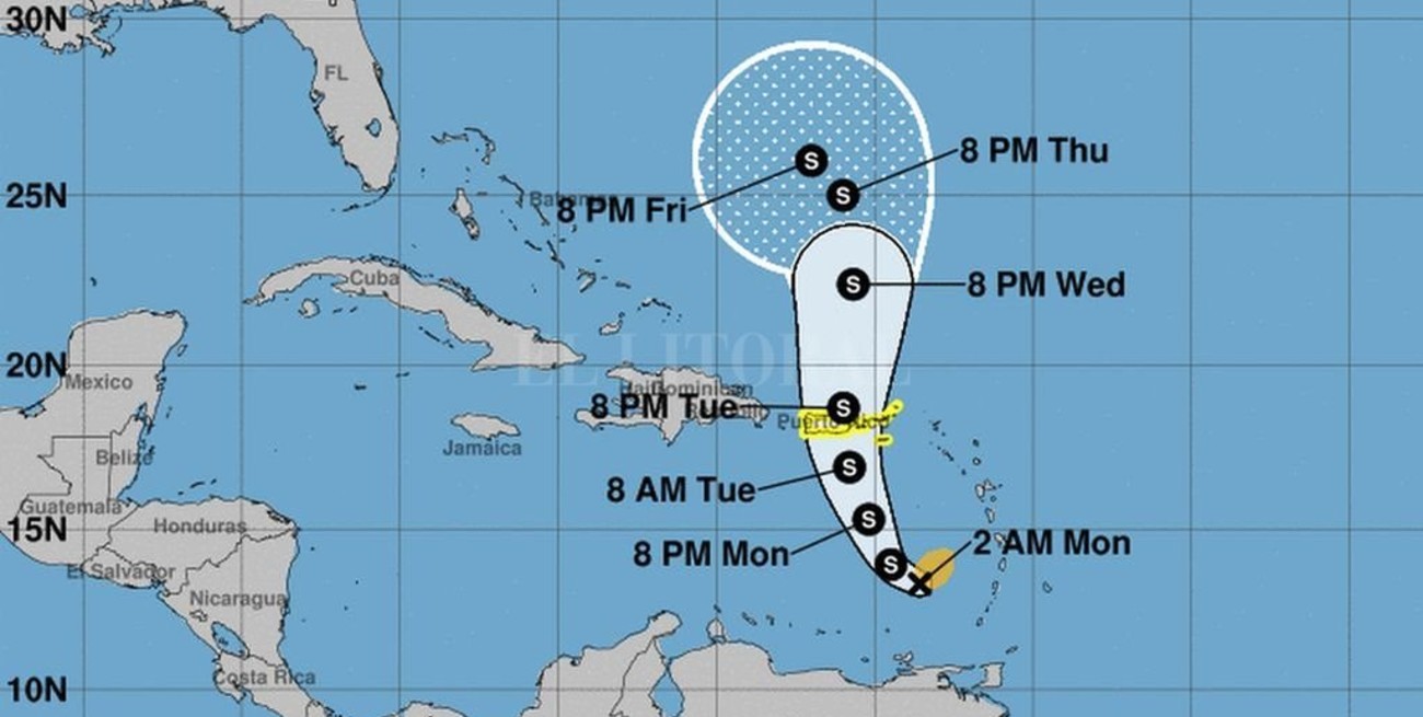 Puerto Rico, ahora bajo alerta por tormenta tropical Karen