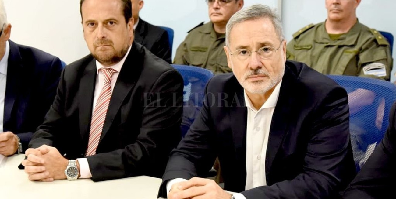 Reunión entre funcionarios de los ministerios de Seguridad de provincia y Nación