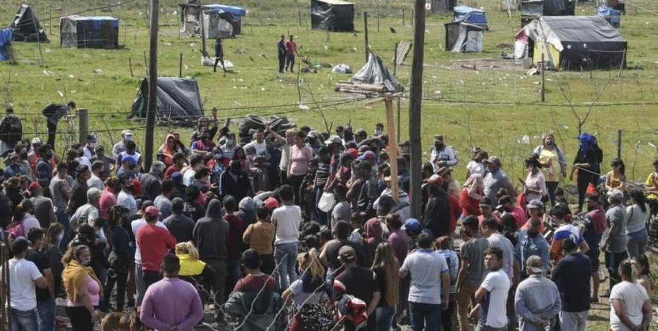 Se definió el plazo para el desalojo de la toma de Guernica y Berni prepara un gran operativo policial 