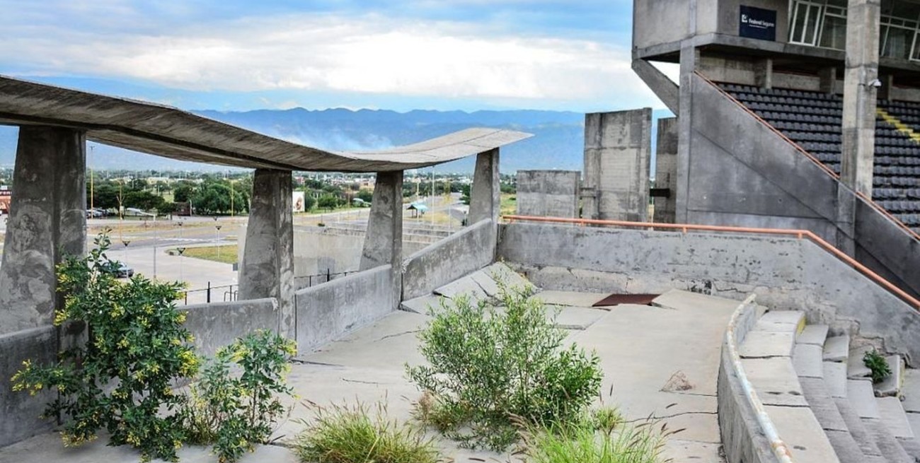 El estadio "abandonado" que buscan recuperar para la vuelta del fútbol