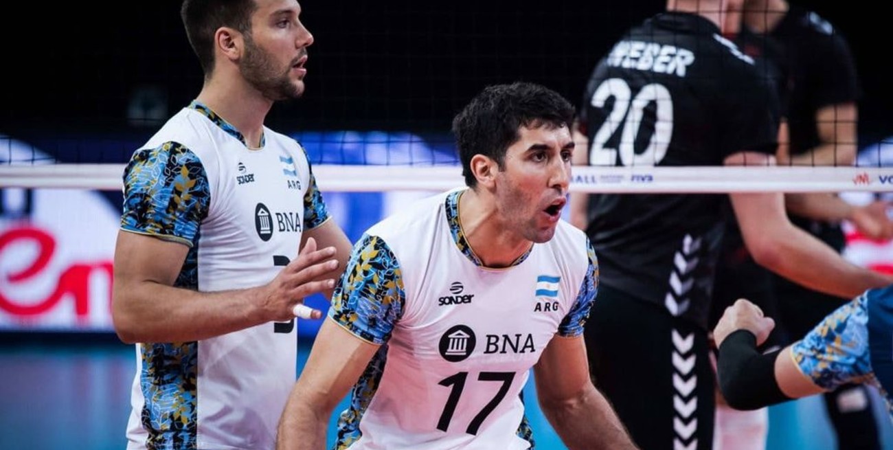 Vóley: Argentina perdió ante Eslovenia por la Liga de las Naciones