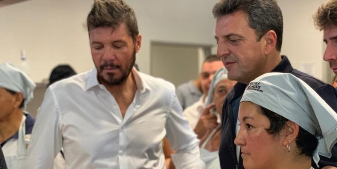 Sergio Massa y Marcelo Tinelli se mostraron juntos en una recorrida