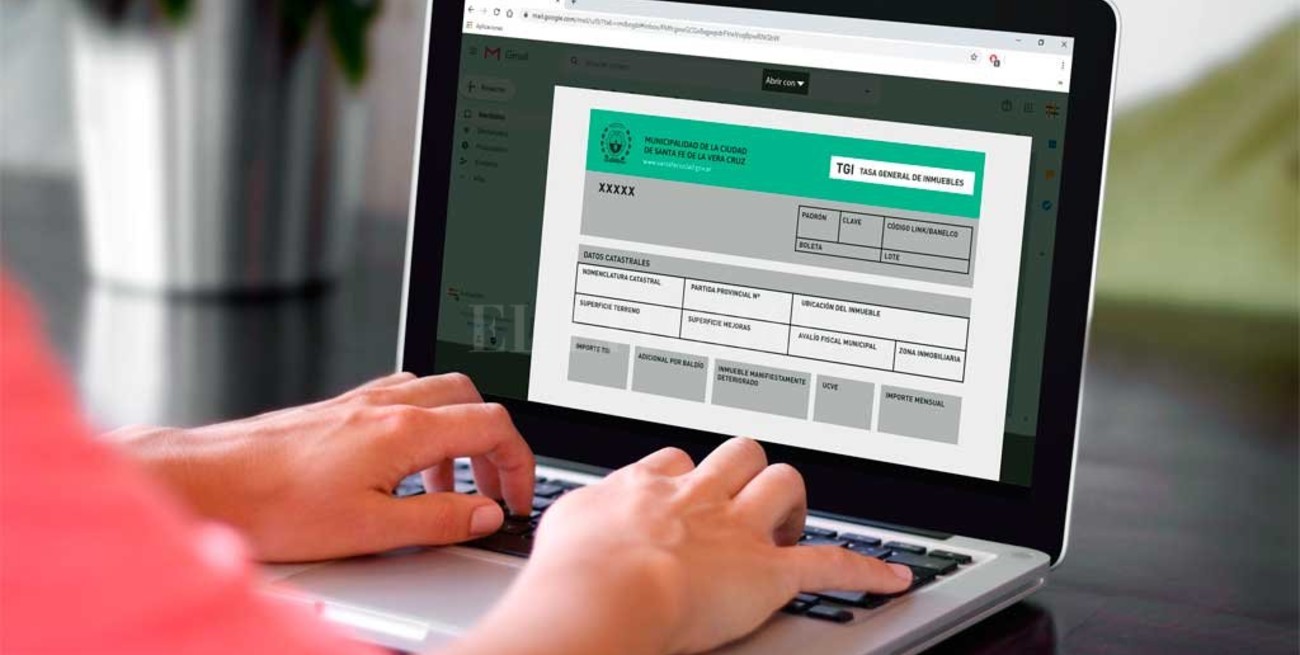 Proponen una boleta electrónica para abonar la TGI