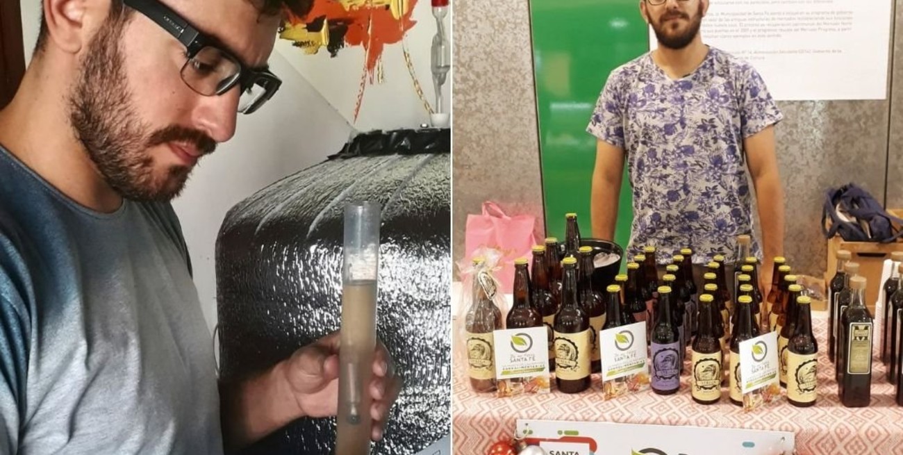 Emiliano, el fabricante de placeres: fernet, cerveza y nachos artesanales