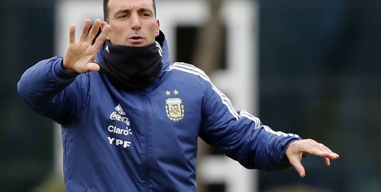 Scaloni: "Si saltamos el partido con Venezuela, digamos que Argentina llega bien"