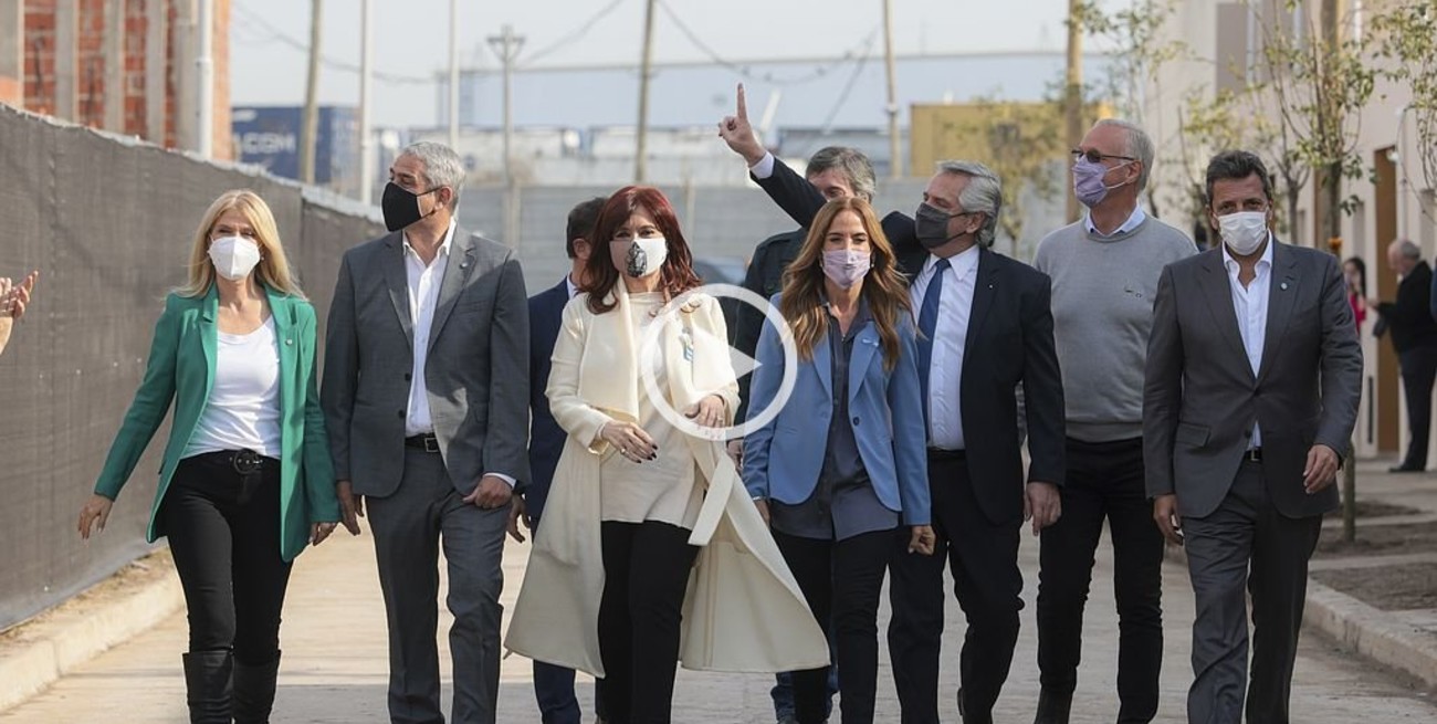 Alberto Fernández y Cristina Kirchner compartieron un acto y cargaron contra la gestión Macri