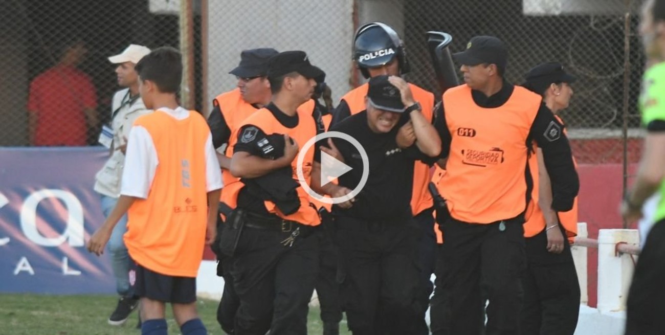 Copa Argentina: incidentes con hinchas de Newell´s en el 15 de Abril