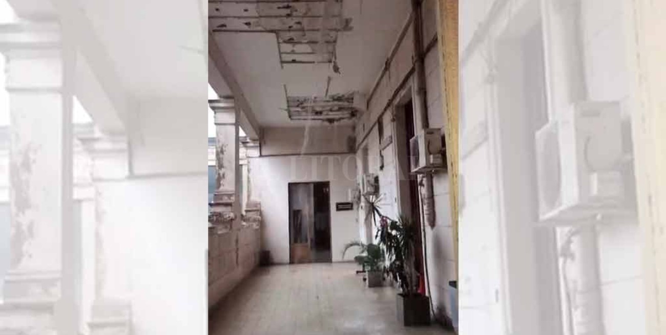 Oficinas públicas complicadas por las lluvias en Santa Fe