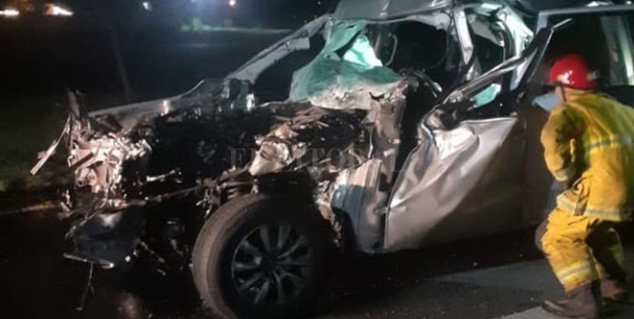 Choque fatal en la autopista