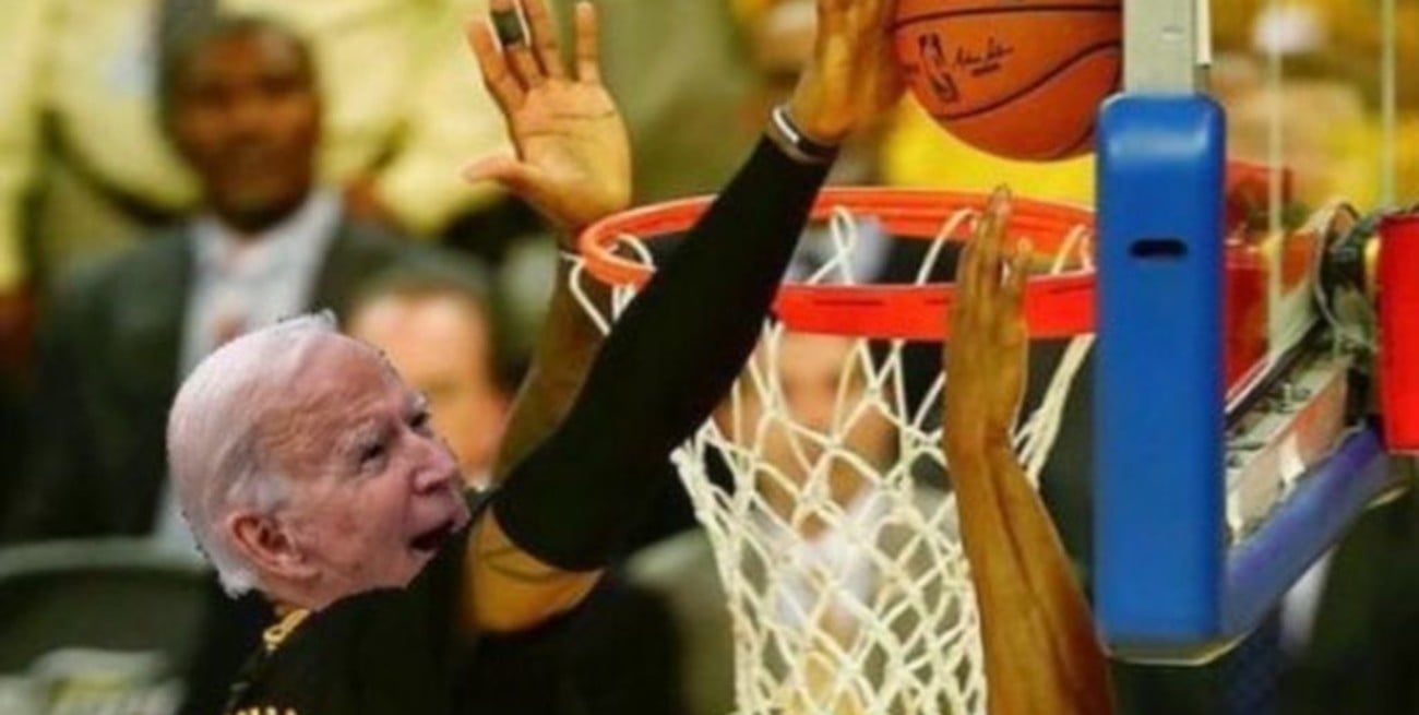 LeBron James celebró el triunfo electoral de Biden con un meme y se volvió viral