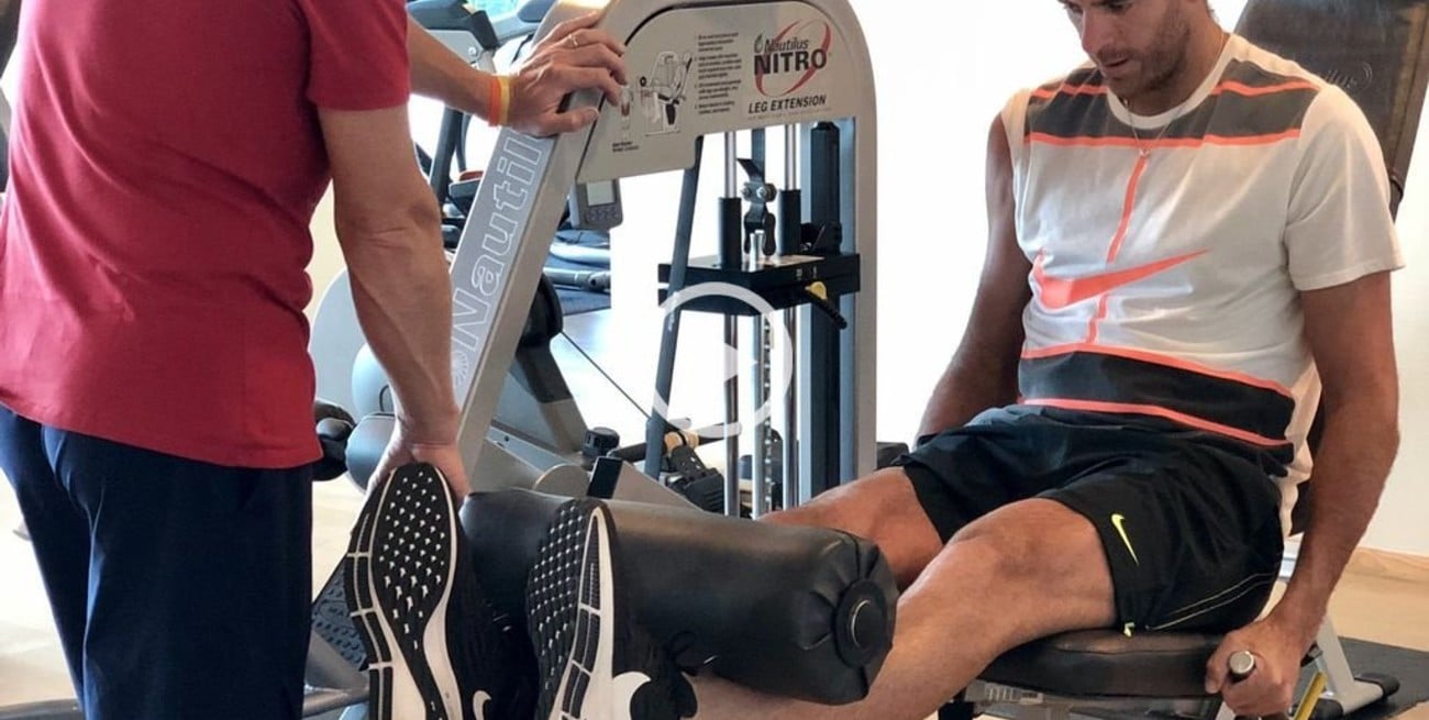 "Pronto voy a volver a jugar al tenis", contó Del Potro