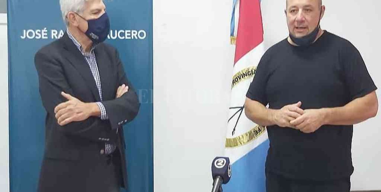 Baucero firmó convenio y entregó aportes