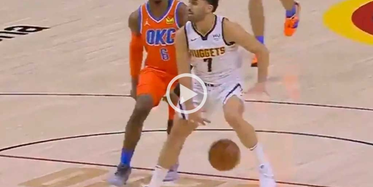 Magia de Campazzo en la victoria de Denver ante Oklahoma 