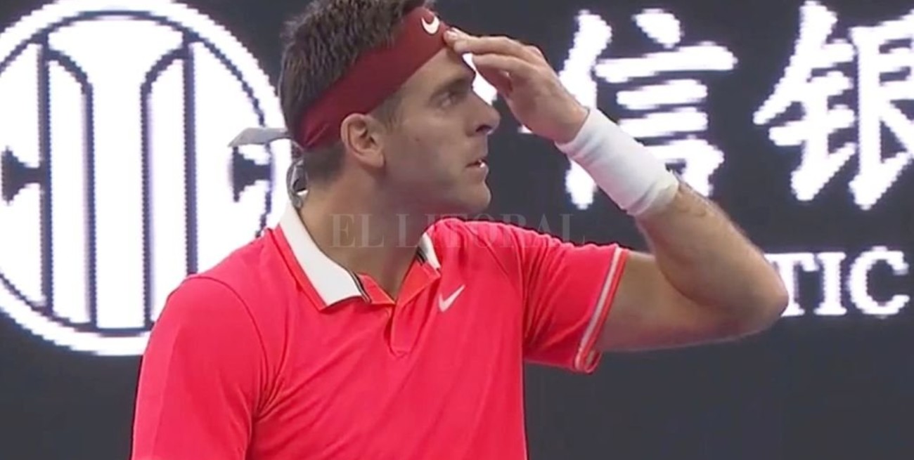 Del Potro perdió la final de China ante Basilashvili