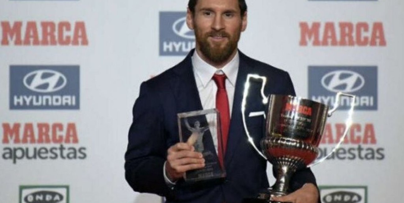 Messi elegido mejor jugador del mes de La Liga de España en noviembre