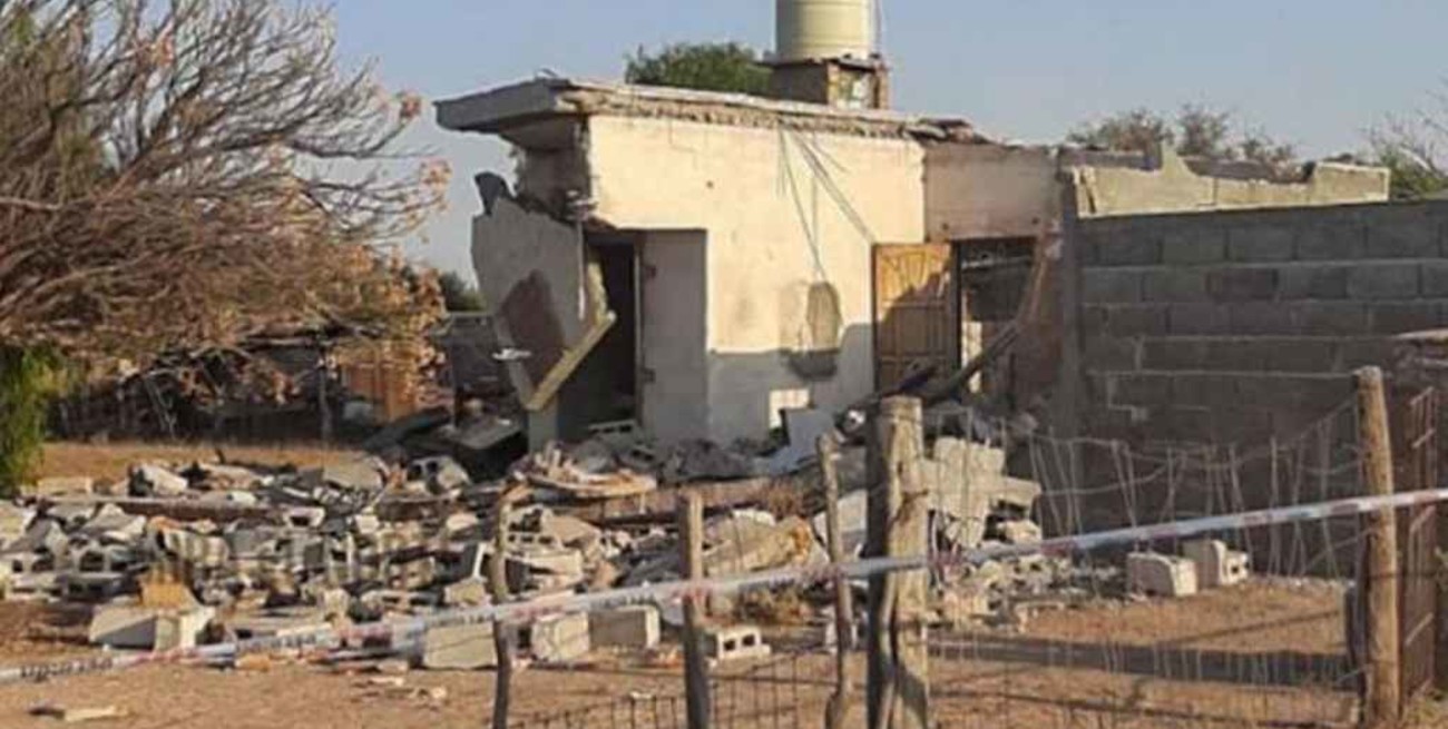 Córdoba: murió un anciano al derrumbarse su casa