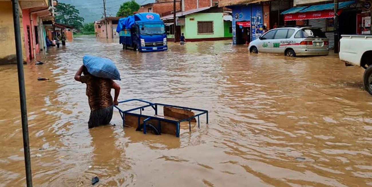 Al menos ocho muertos tras las intensas lluvias en Bolivia