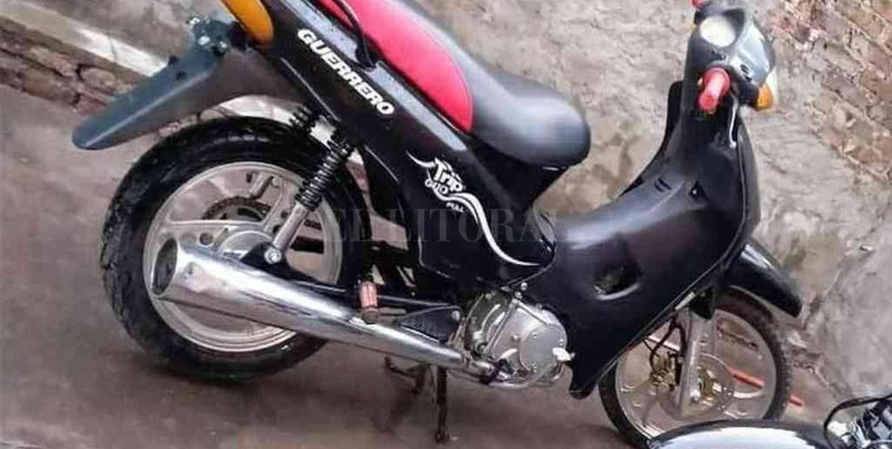 Recuperó su moto cuando la ofrecían a la venta por facebook