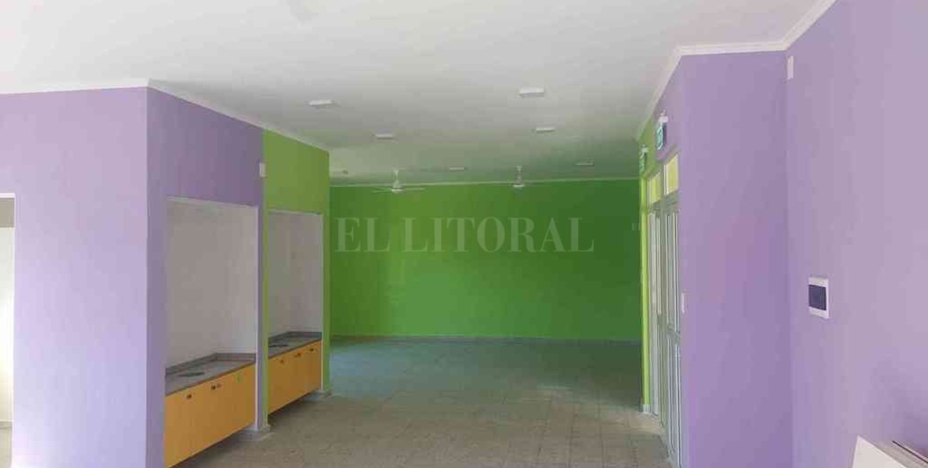 Humboldt: culminan las obras en la parte de aulas del Jardín N° 275