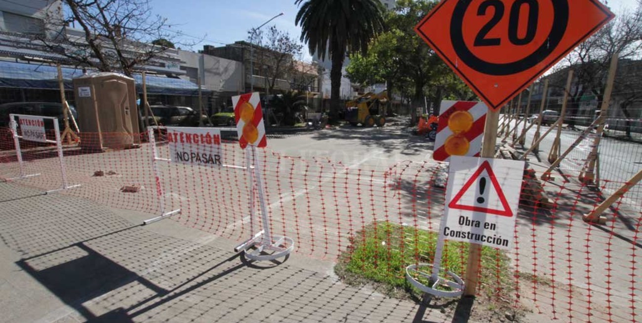 Operativo especial de tránsito por obras de renovación de Av. Freyre