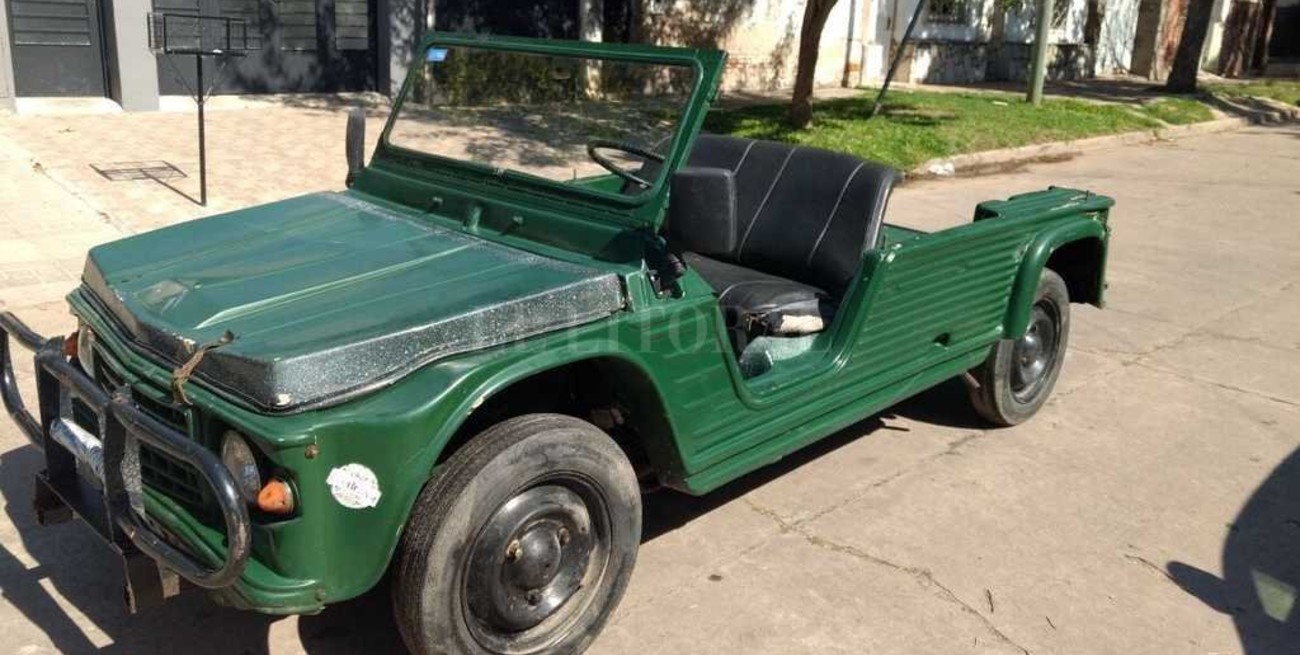 Le robaron su Mehari y quiere recuperarlo