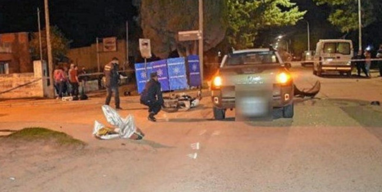 Un policía de Entre Ríos murió tras chocar a bordo de su moto