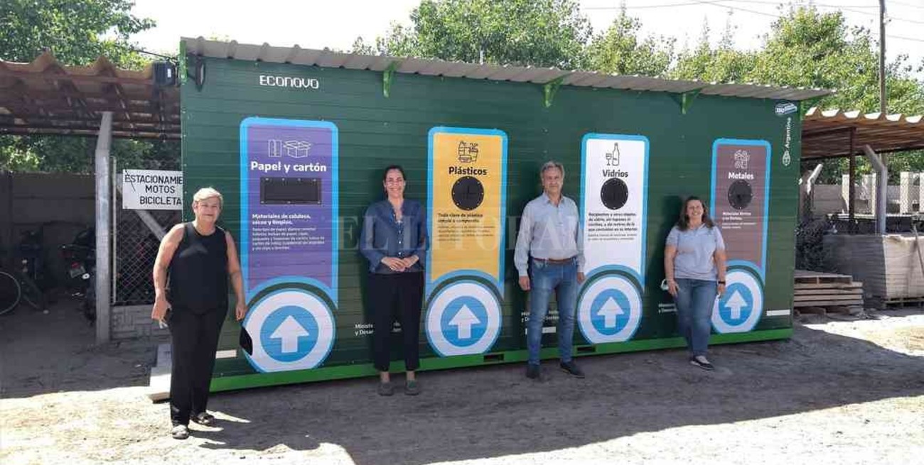 Incorporaron nuevas maquinarias para la gestión de residuos en Pérez y Cañada de Gómez