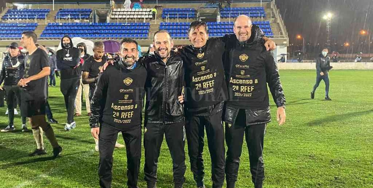 ¡Ascendió Gustavo Siviero como DT en el fútbol español!