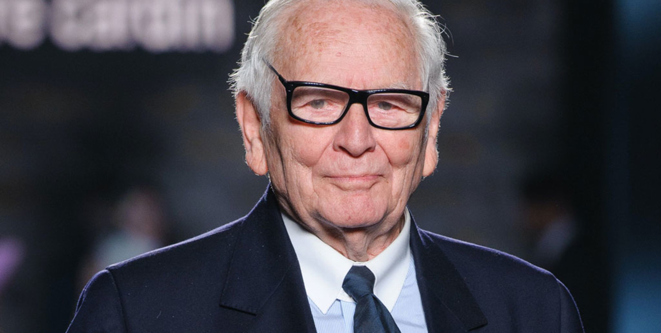 Falleció el diseñador de moda Pierre Cardin