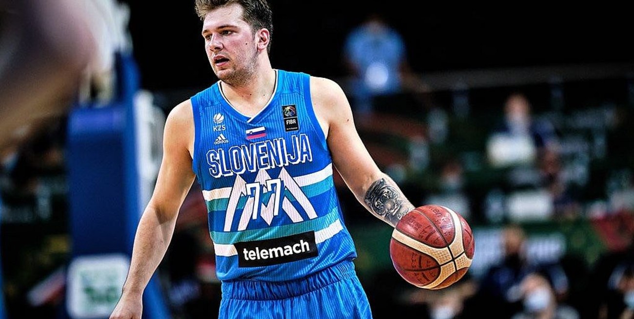 Con Doncic como figura, Eslovenia derrotó a Lituania y será rival de Argentina en Tokio
