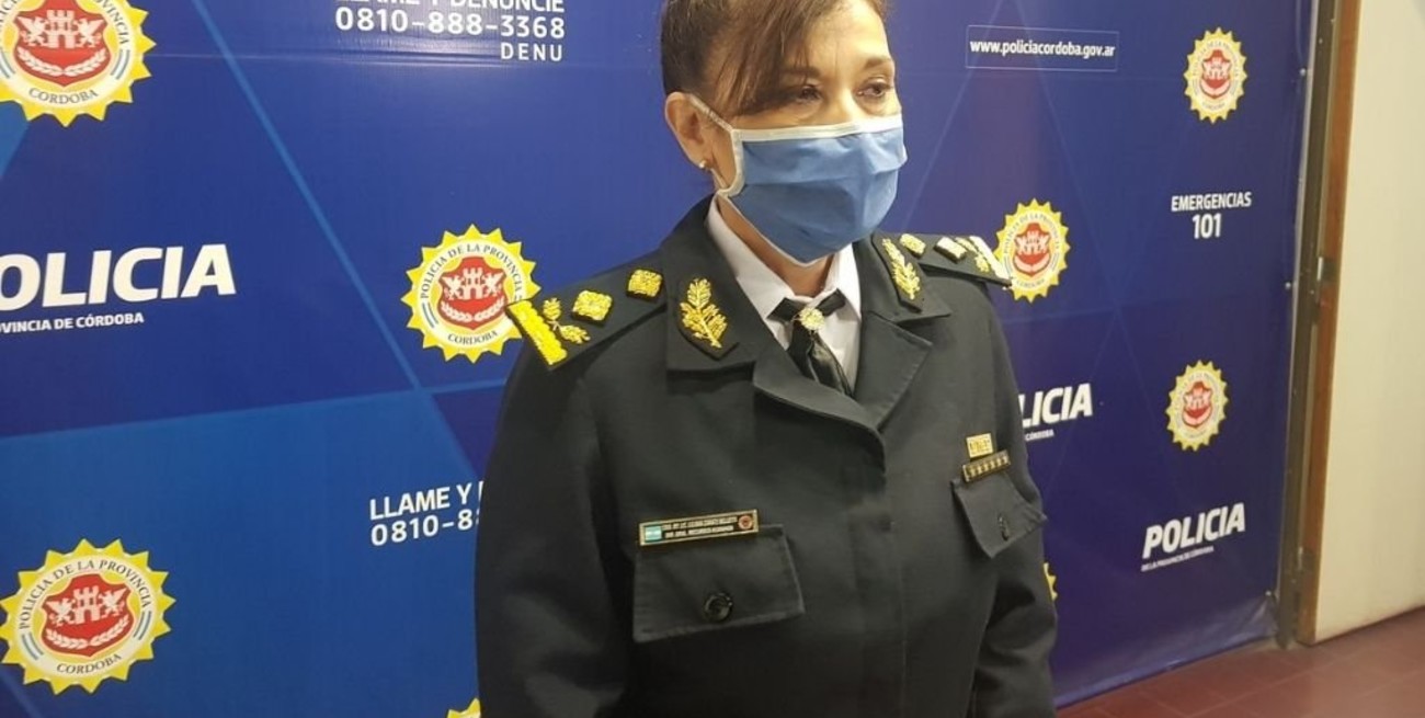 Córdoba: la nueva jefa de policía advirtió que será "inflexible" con quienes no cumplan la normas