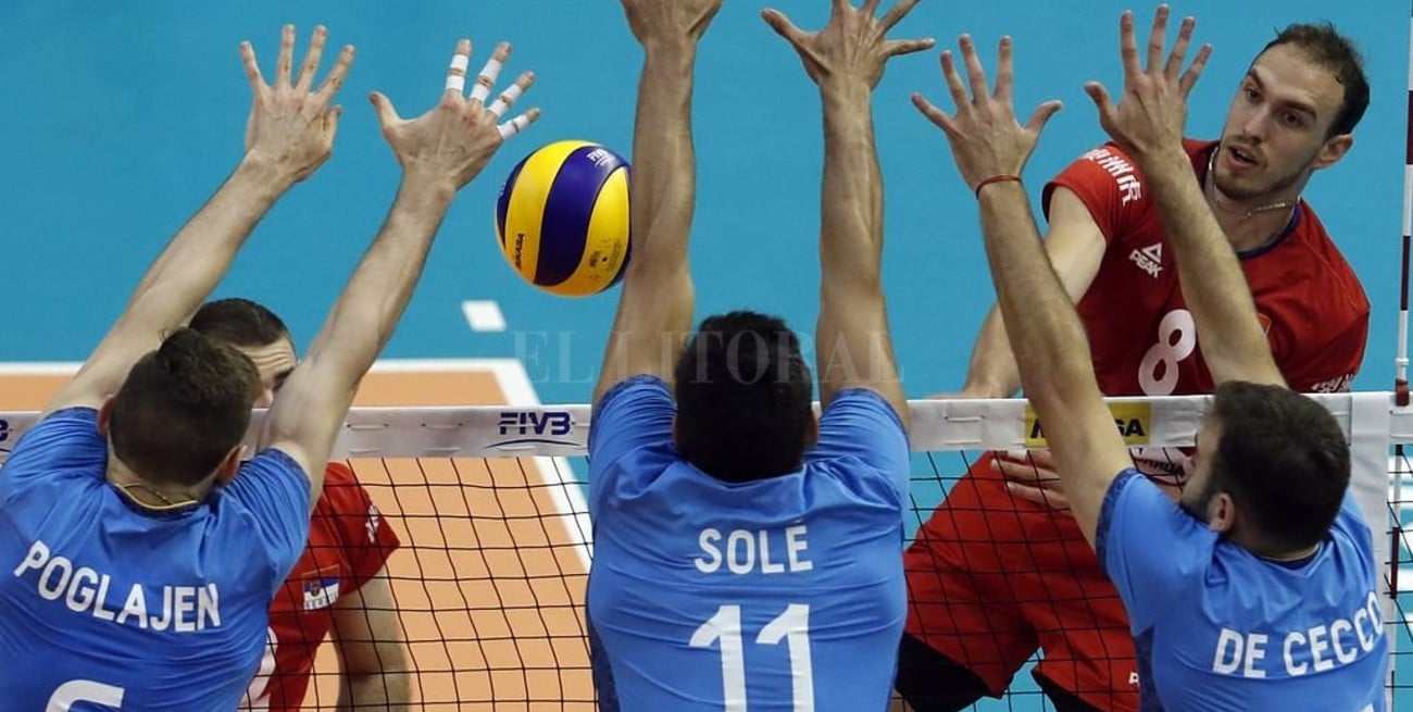 Mundial de Voley: Argentina cayó ante Serbia y se quedó sin chances de pasar de fase