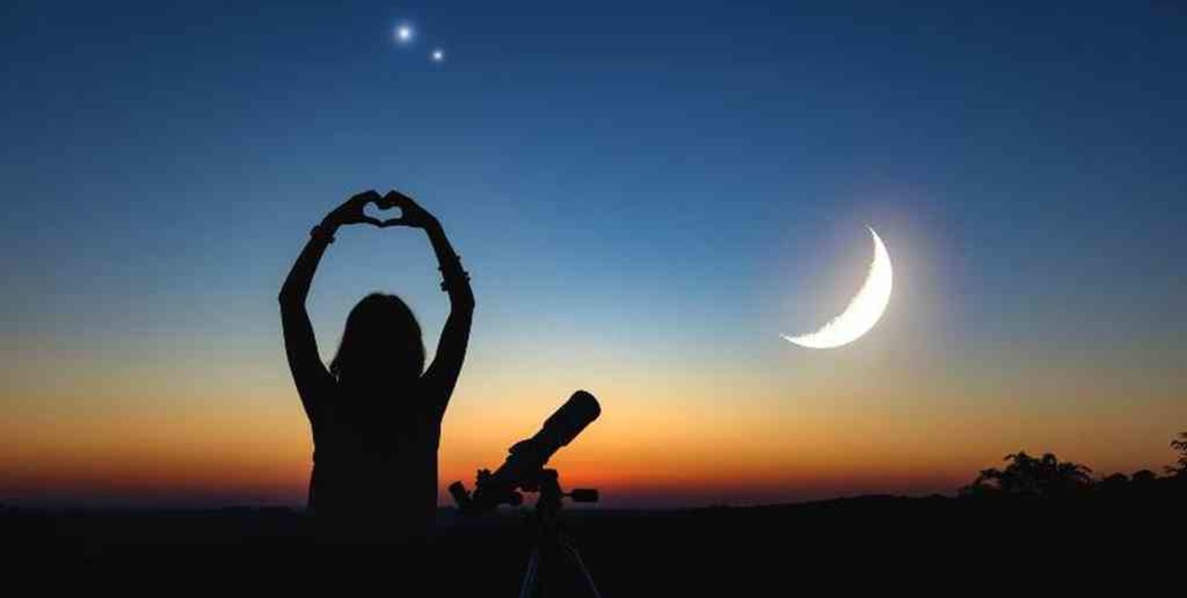 En Santa Fe podrá verse la conjunción de Júpiter y Saturno