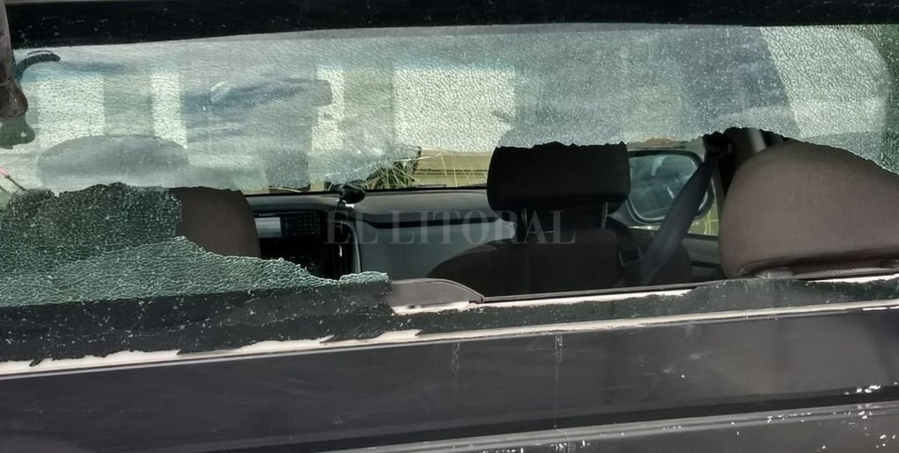 Agredieron a piedrazos a policías en Villa del Parque