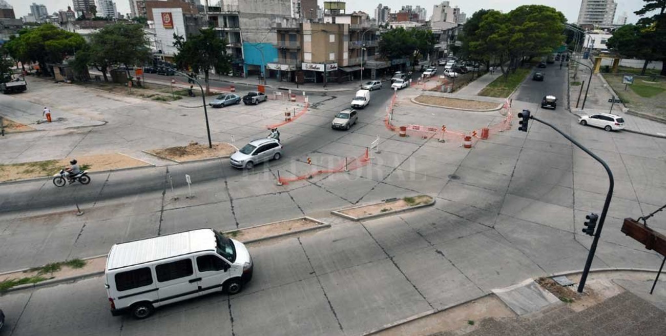 Obras en Avda. Freyre: "Falta menos  de un 8% para completar los trabajos"