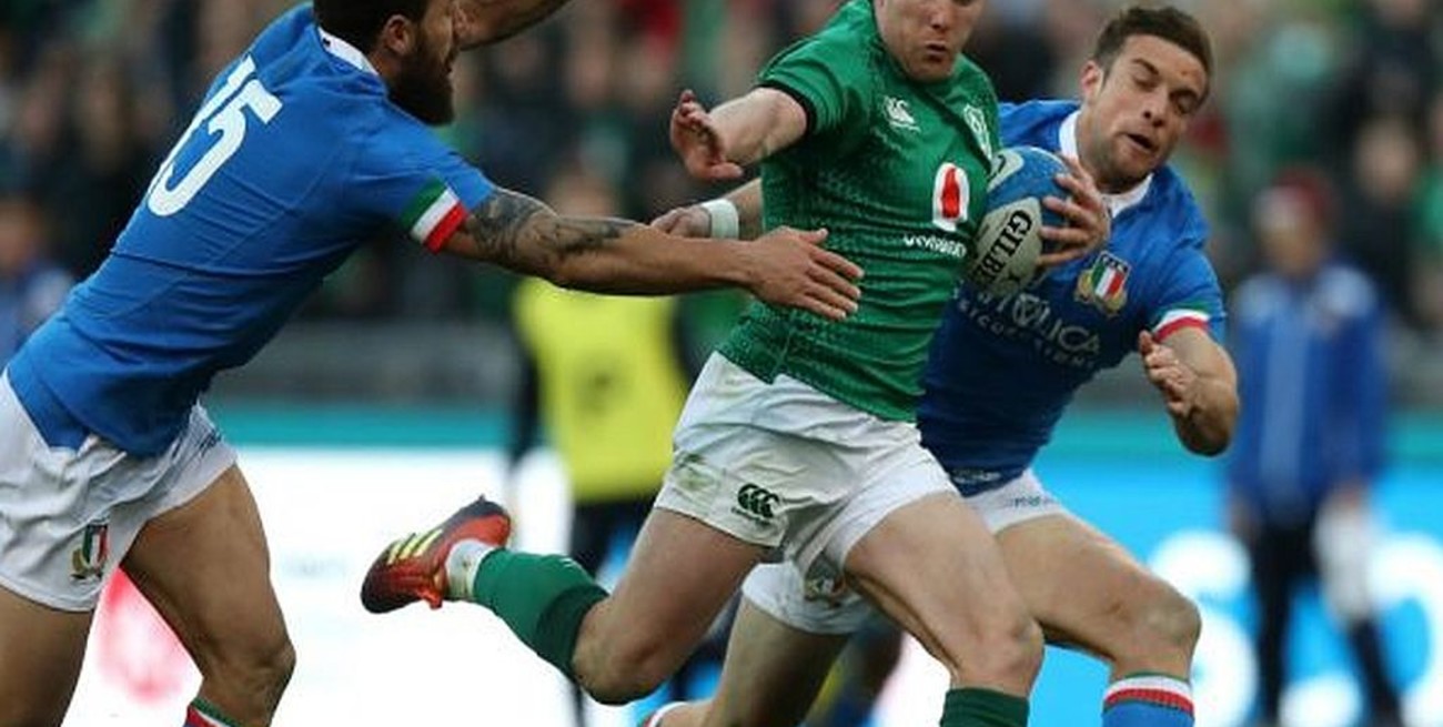 El partido entre Irlanda e Italia por el Seis Naciones fue suspendido por el coronavirus
