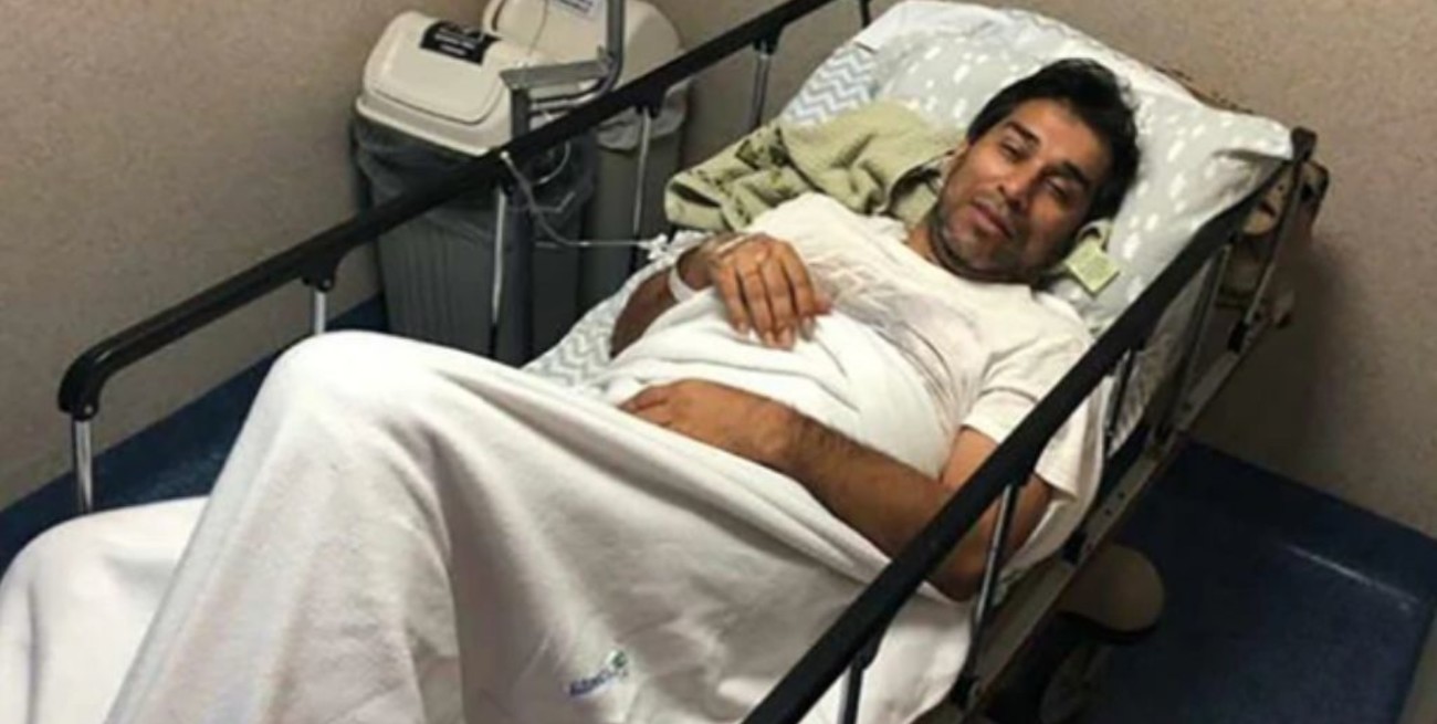 "Pipino" Cuevas, ex delantero de River, volvió a contraer dengue