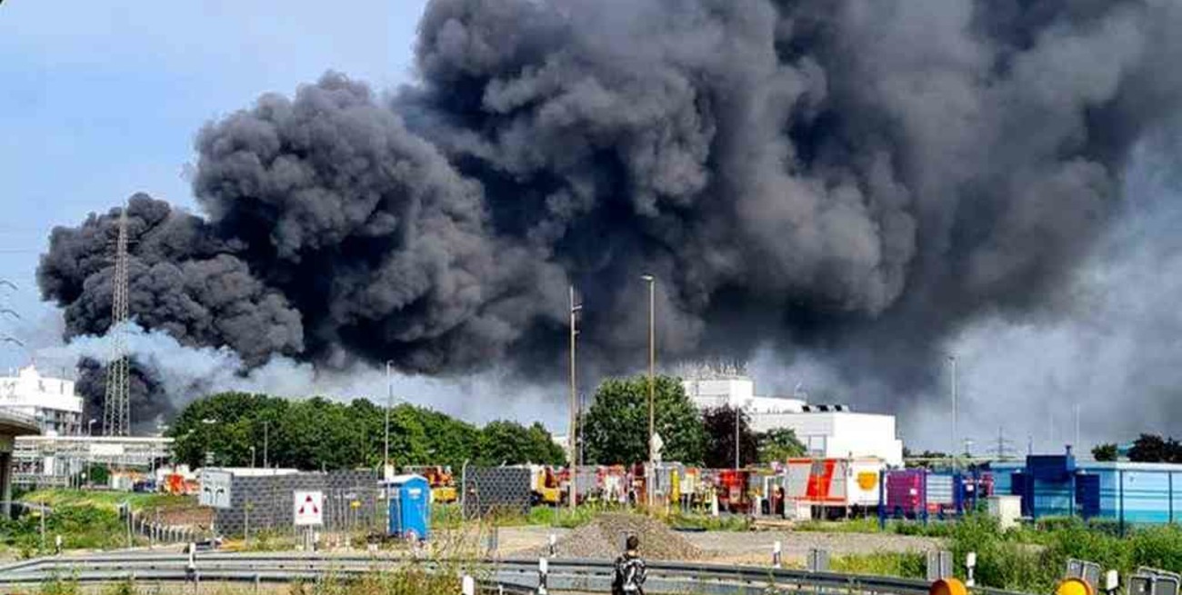 Alemania: varios heridos dejó una gran explosión en las instalaciones de la farmacéutica Bayer