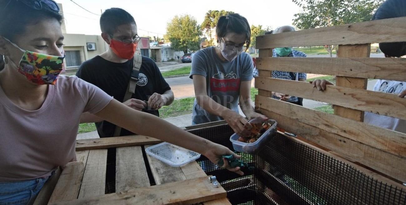 La ciudad tiene su primera compostera comunitaria