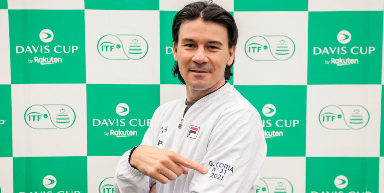 Oficial: Guillermo Coria, nuevo capitán del equipo de Copa Davis 