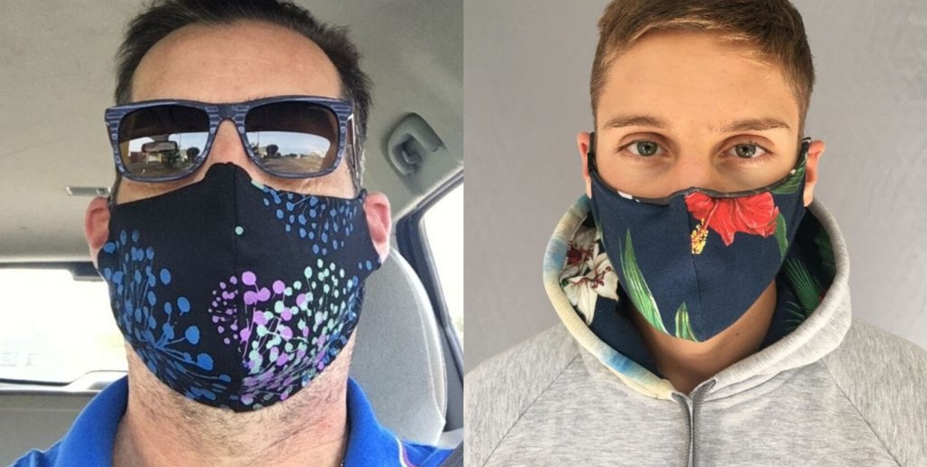 La demanda de "tapabocas", un "salvavidas" para los diseñadores