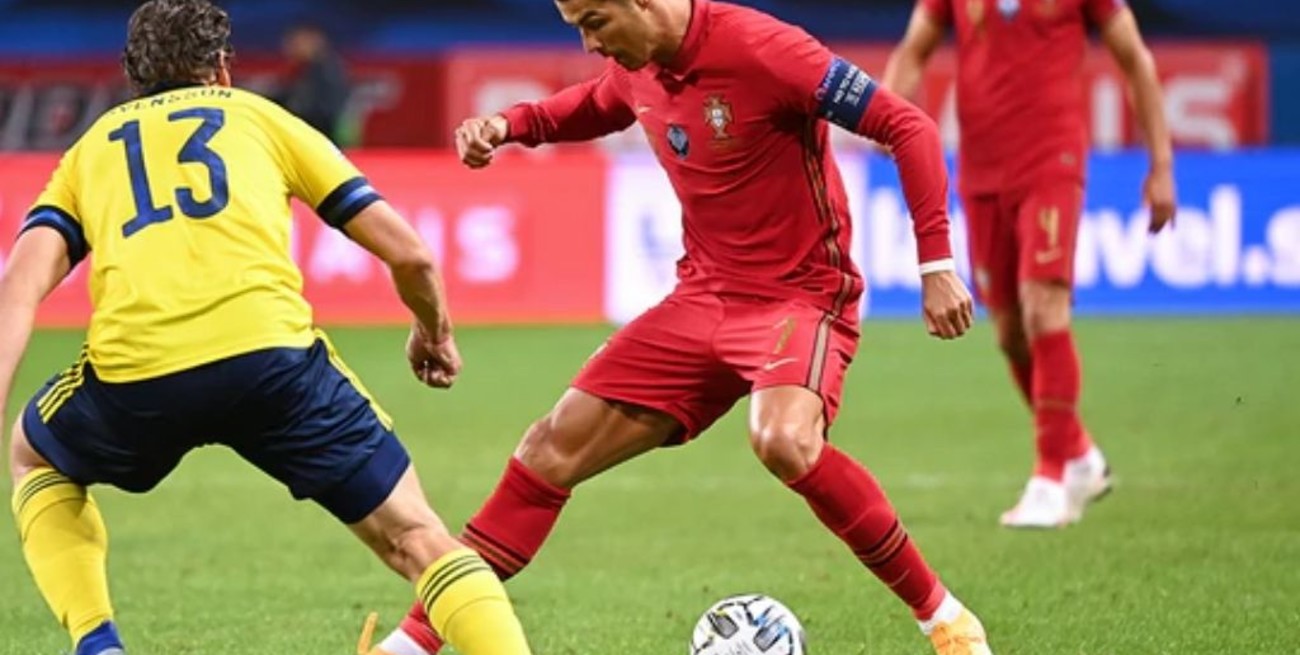 Portugal, con un Cristiano Ronaldo imparable, le gana a Suecia en la Liga de las Naciones