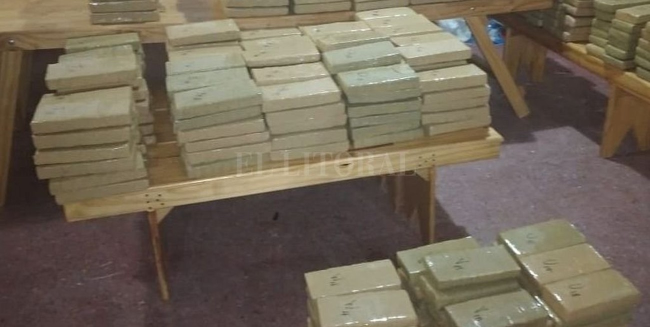 Secuestran casi 240 kilos de marihuana en Chaco