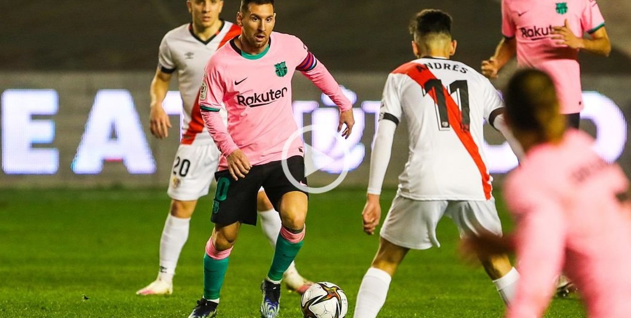 Messi convierte, bate un récord y Barcelona se clasifica a cuartos de final