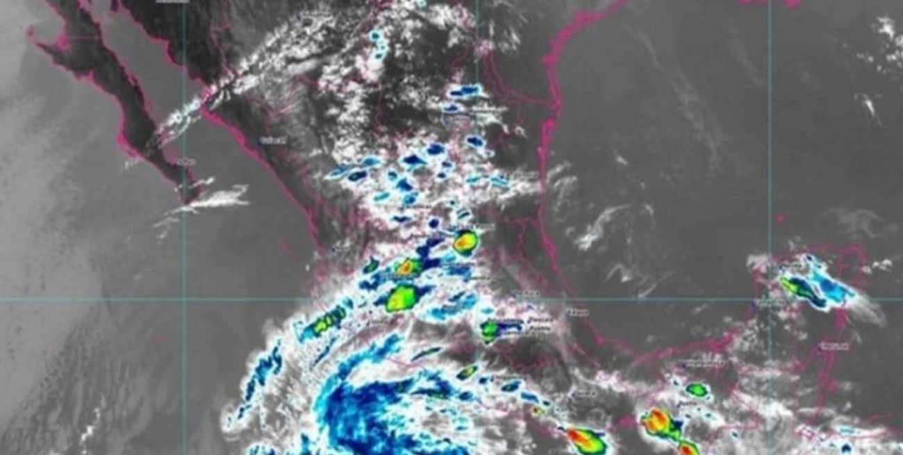 El ciclón 1-E avanza por el Pacífico mexicano: esta será la trayectoria 