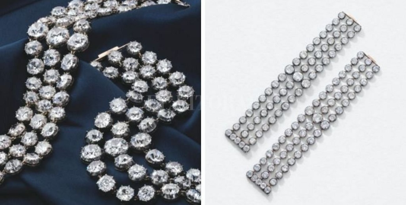 Subastaron dos brazaletes que pertenecieron a María Antonieta