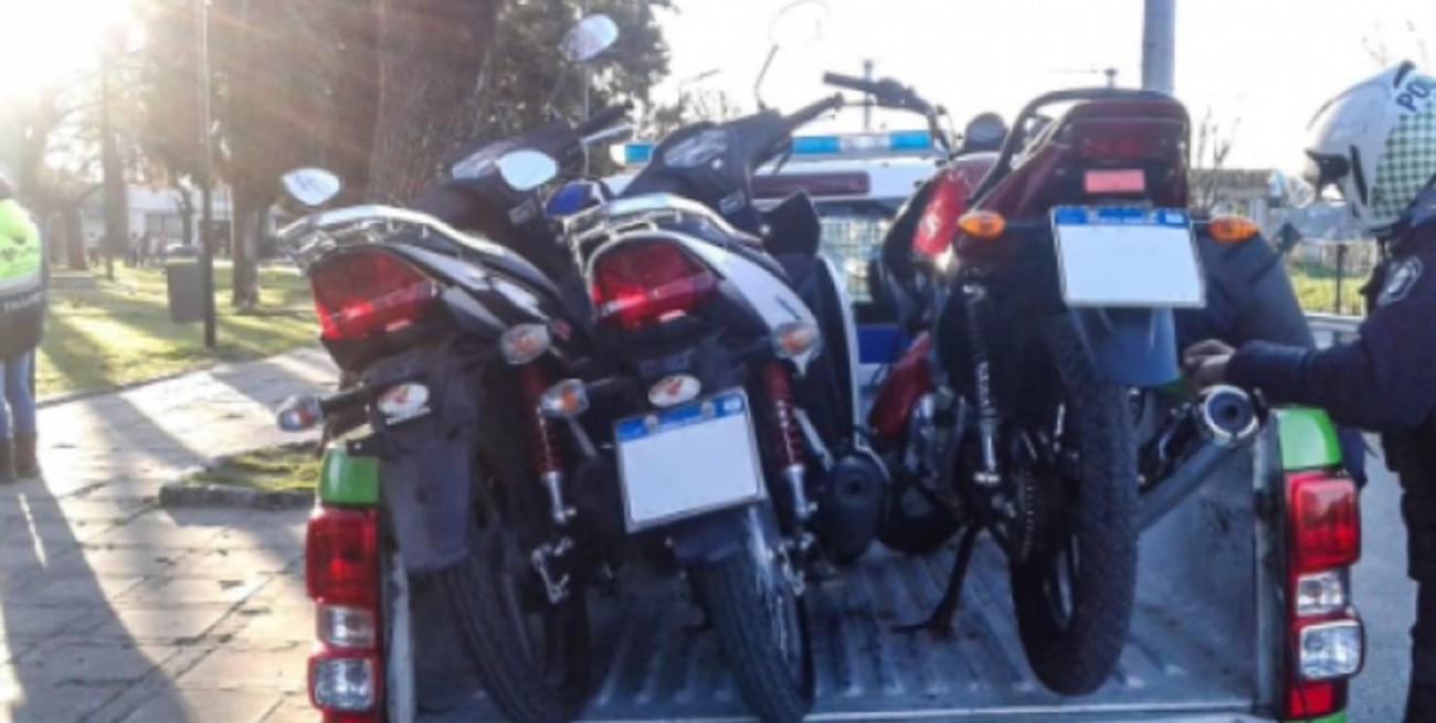 Secuestran cerca de 500 vehículos en controles de tránsito en La Plata