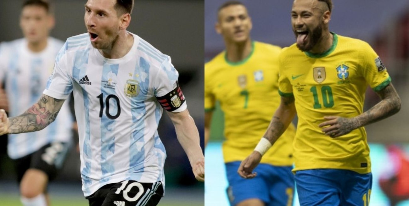 Día y horario de la final de la Copa América entre Argentina y Brasil