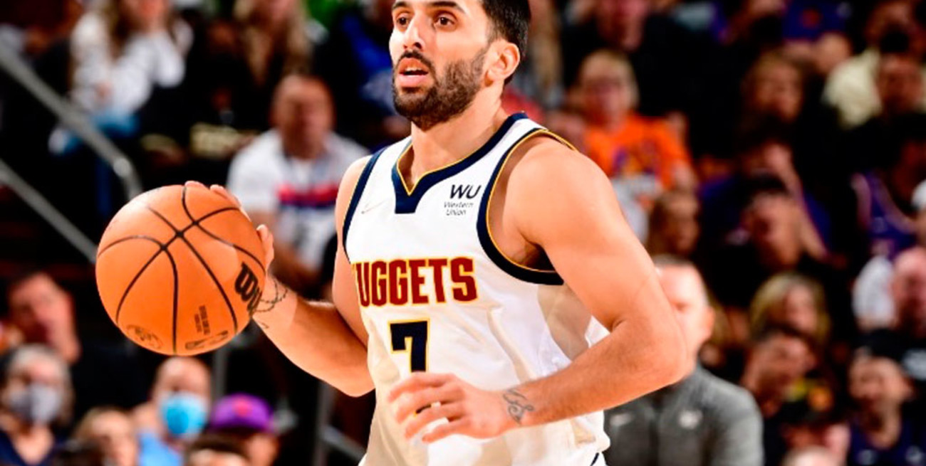 Poca acción para Campazzo en la NBA